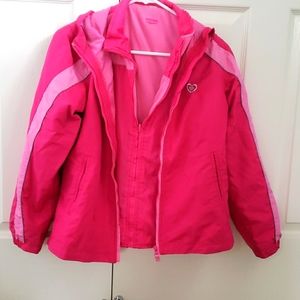 Girls size 12 Oshkosh B'gosh 2 piece jacket